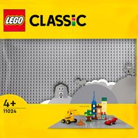 LEGO Classic 11024 Graue Bauplatte, Grundplatte für LEGO Sets, 48x48 