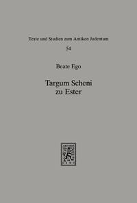 Produktbild: Targum Scheni zu Ester