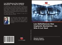 Produktbild: Les D&eacute;faillances Des Implants Dentaires - Un Site &Agrave; Lui Seul