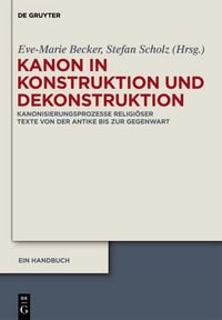 Produktbild: Kanon in Konstruktion und Dekonstruktion