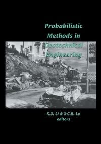 Produktbild: Probabilistic Methods in Geotechnical Engineering