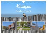 Produktbild: Michigan - Rund um Detroit (Wandkalender 2026 DIN A4 quer), CALVENDO Monatskalender
