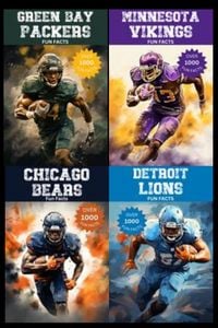 Produktbild: NFL Fun Facts - NFC North Bundle - 4000+ Fun Facts (Trivia Ape NFL Team Series, #100)
