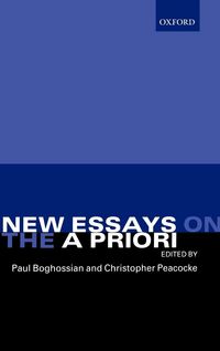 Produktbild: New Essays on the a Priori