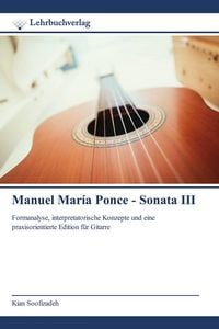 Produktbild: Manuel Mar&iacute;a Ponce - Sonata III