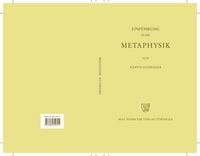Produktbild: Einf&uuml;hrung in die Metaphysik