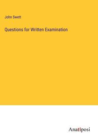 Produktbild: Questions for Written Examination