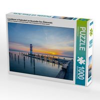Produktbild: CALVENDO Puzzle Leuchtturm in Podersdorf am Neusiedler See (&Ouml;sterreich) 1000 Teile Puzzle quer | 1000 Teile Lege-Gr&ouml;&szlig;e 64 &times; 48 cm Foto-Puzzle f&uuml;r gl&uuml;ckliche Stunden