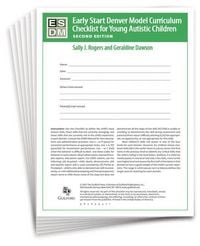 Produktbild: Early Start Denver Model Curriculum Checklist for Infants and Young Autistic Children, Second Edition, Set of 15 Checklists, Each a 16-Page Two-Color Booklet