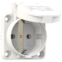 Produktbild: PCE 105-0ww Anbau-Steckdose IP44 Wei&szlig;