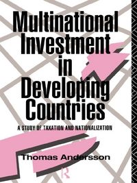 Produktbild: Multinational Investment in Developing Countries