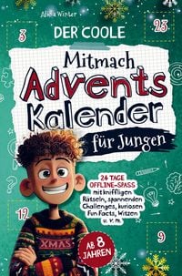 Produktbild: Der coole Mitmach-Adventskalender f&uuml;r Jungen