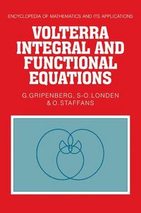 Produktbild: Volterra Integral and Functional Equations