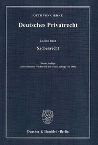 Produktbild: Deutsches Privatrecht.