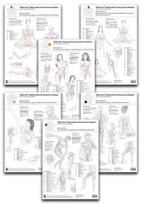 Produktbild: Set von 6 Tafeln der Traditionellen Chinesischen Medizin