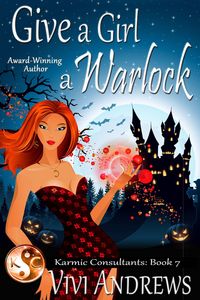 Produktbild: Give a Girl a Warlock (Karmic Consultants, #7)