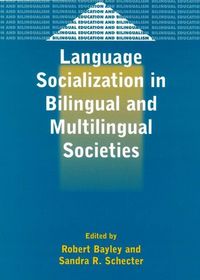 Produktbild: Language Socialization in Bilingual and Multilingual Societies
