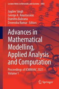 Produktbild: Advances in Mathematical Modelling, Applied Analysis and Computation