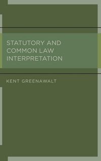 Produktbild: Statutory and Common Law Interpretation