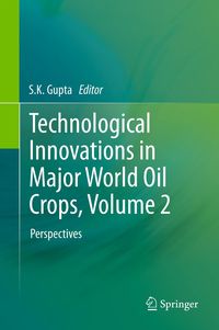 Produktbild: Technological Innovations in Major World Oil Crops, Volume 2