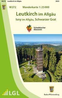 Produktbild: W272 Wanderkarte 1:25 000 Leutkirch im Allg&auml;u