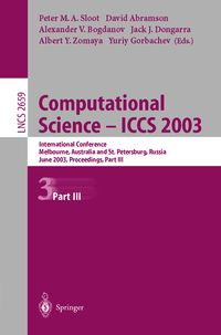 Produktbild: Computational Science &mdash; ICCS 2003