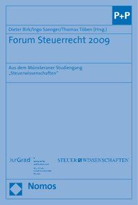 Produktbild: Forum Steuerrecht 2009