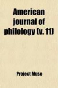 Produktbild: American Journal of Philology (Volume 17)
