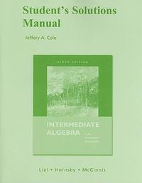 Produktbild: Students Solutions Manual F-9e