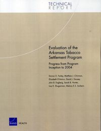 Produktbild: Evaluation of the Arkansas Tobacco Settlement Program