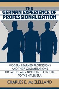 Produktbild: The German Experience of Professionalization