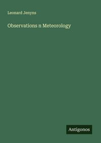 Produktbild: Observations n Meteorology