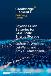 Produktbild: Beyond Li-ion Batteries for Grid-Scale Energy Storage