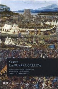 Produktbild: La guerra gallica. Testo latino a fronte