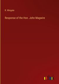 Produktbild: Response of the Hon. John Magwire