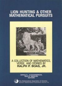 Produktbild: Lion Hunting and Other Mathematical Pursuits
