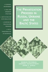 Produktbild: Privatization Process in Russia, the Ukraine, and the Baltic States