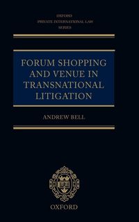 Produktbild: Forum Shopping and Venue in Transnational Litigation