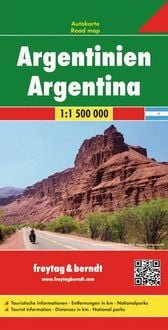 Produktbild: freytag & berndt Stra&szlig;enkarte Argentinien 1:1,5 Mio.