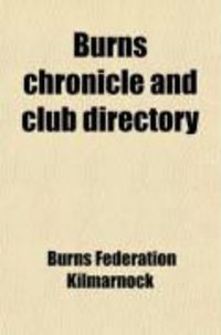 Produktbild: Burns Chronicle and Club Directory (Volume 13)