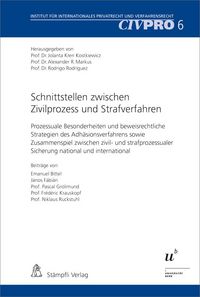 Produktbild: Schnittstellen zwischen Zivilprozess und Strafverfahren