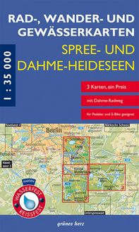Produktbild: Rad-, Wander- und Gew&auml;sserkarten-Set: Spree- und Dahme-Heideseen