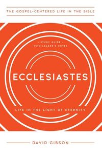 Bild vom Artikel Ecclesiastes: Life in the Light of Eternity, Study Guide with Leader's Notes vom Autor David Gibson
