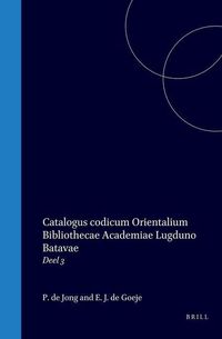 Produktbild: Catalogus Codicum Orientalium Bibliothecae Academiae Lugduno Batavae