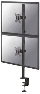 Produktbild: Neomounts FPMA-D550DVBLACK Monitor-Tischhalterung 2 Display(s) 25,4 cm (10") - 81,3 cm (32") Schwarz Schwenkbar, Rotierbar, Neigbar
