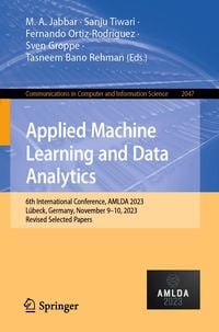 Produktbild: Applied Machine Learning and Data Analytics