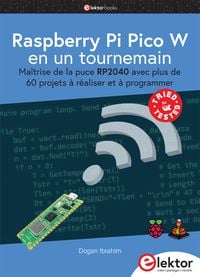 Produktbild: Raspberry Pi Pico W en un tournemain