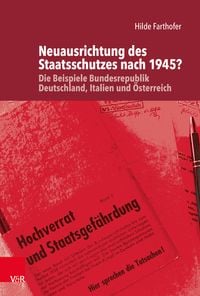 Produktbild: Neuausrichtung des Staatsschutzes nach 1945?