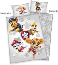 Herding 2432903063 - Renforcé Bio Bettwäsche, Paw Patrol, 135x100 cm