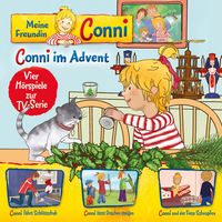 Produktbild: 10: Conni im Advent / Conni f&auml;hrt Schlittschuh / Conni l&auml;sst Drachen steigen / Conni und der fiese Schnupfen (Vier H&ouml;rspiele zur TV-Serie)